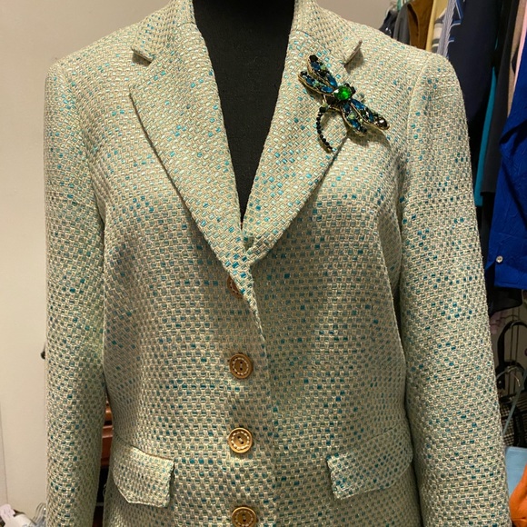 J. McLaughlin Jackets & Blazers - J. McLaughlin Preston Tweed Blazer, 12
